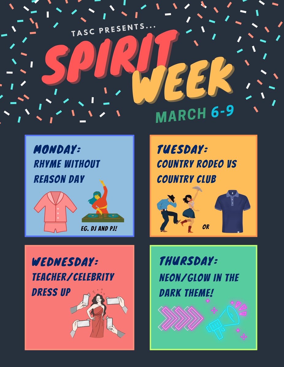 MrsMK2018's tweet photo. One of my favorite weeks @trafalgarcastle is #spiritweek !! This years themes are fun and I canโt wait to see all the photos!! #community #TASC #sisterhood Sad to be missing out in person but canโt wait to be #backin3weeks https://t.co/ferqHVyvTD