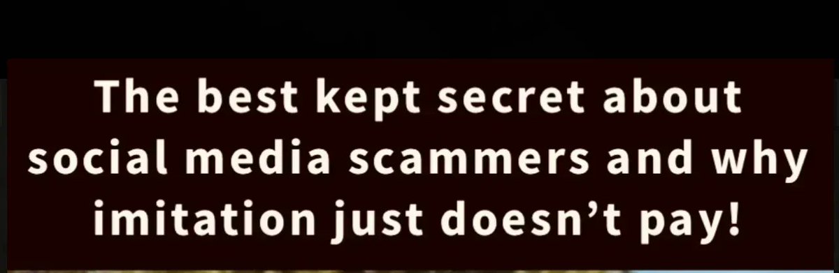 JodiLivon's tweet image. The best kept secret about social media, scammers and why imitation just doesn’t pay! buff.ly/3mjYrka #scammersbegone #selfprotection #imitationdoesntpay #theintuitivecoach￼ #instagram #twitter