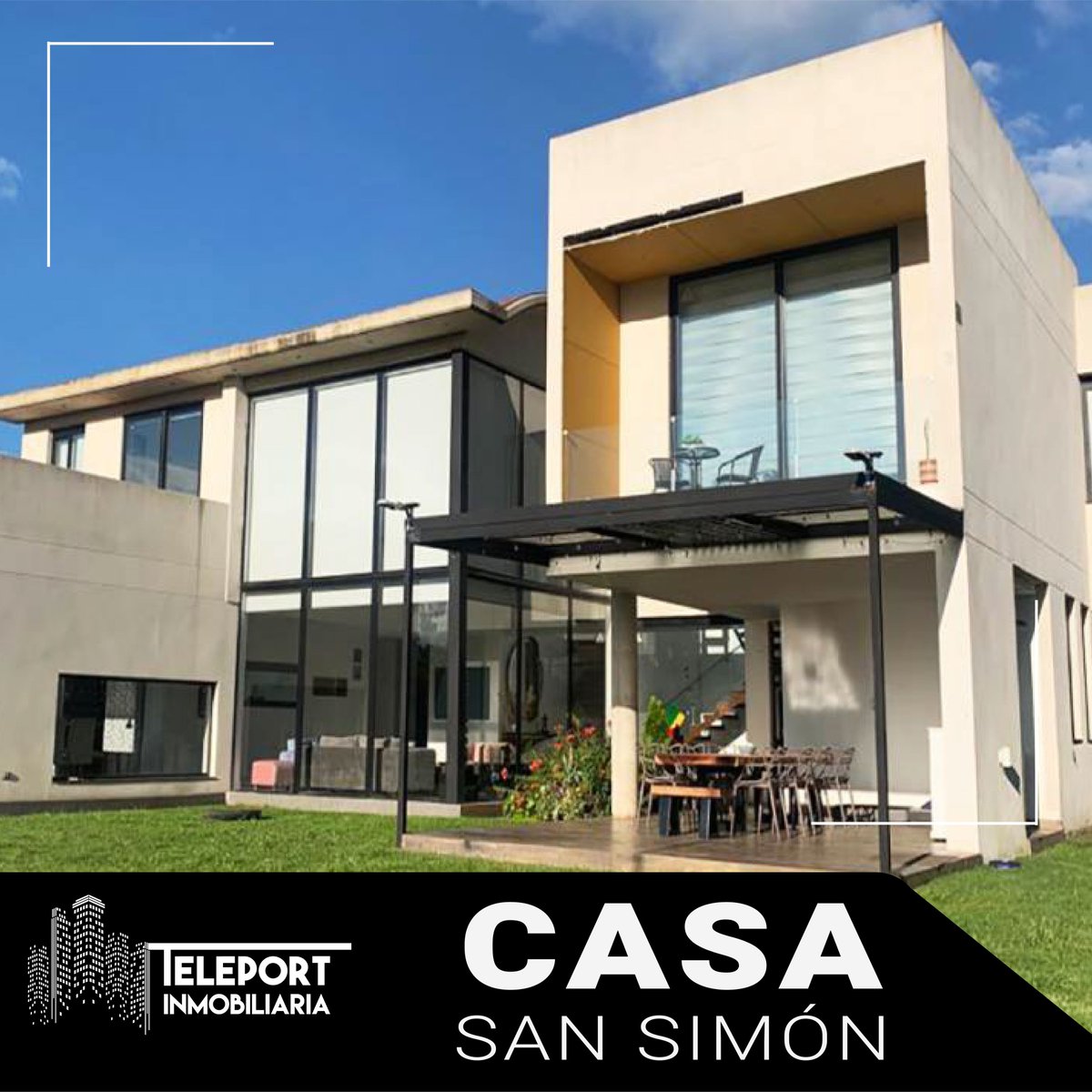 teleport_a's tweet photo. 📌 Hermosa casa ubicada en San Simón en venta.
480 M² | 🚿 7 | 🛌 4 | 🚘 6 |
Más información: 👉 https://t.co/TpEbTCAlSy
Calle 113 No. 7 - 21 Local 101, Torre A
Tel: 629 5081 / 620 5043 Cel: 317 369 8390 https://t.co/7rHBDgyWGc