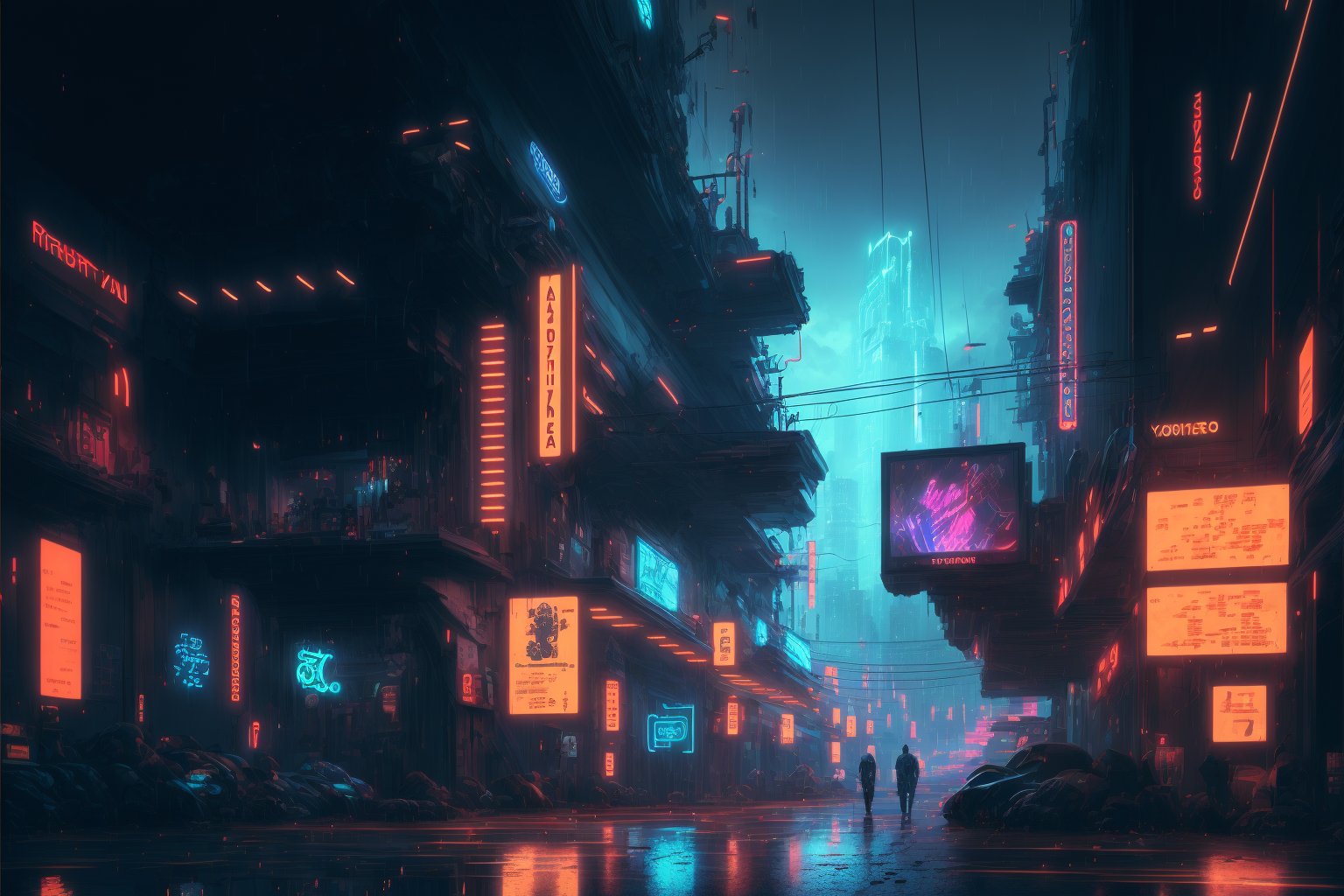 Cyberpunk City [1536 x1024] : r/wallpapers