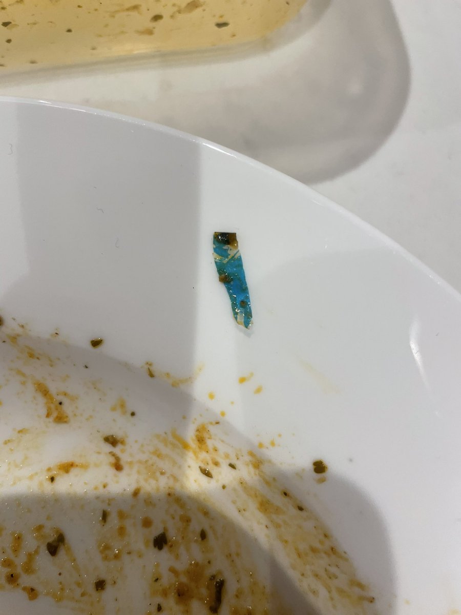 mattjacko2000's tweet photo. @marksandspencer found a piece of plastic at the bottom of one of your ready meals this evening! https://t.co/ByddfETDp6