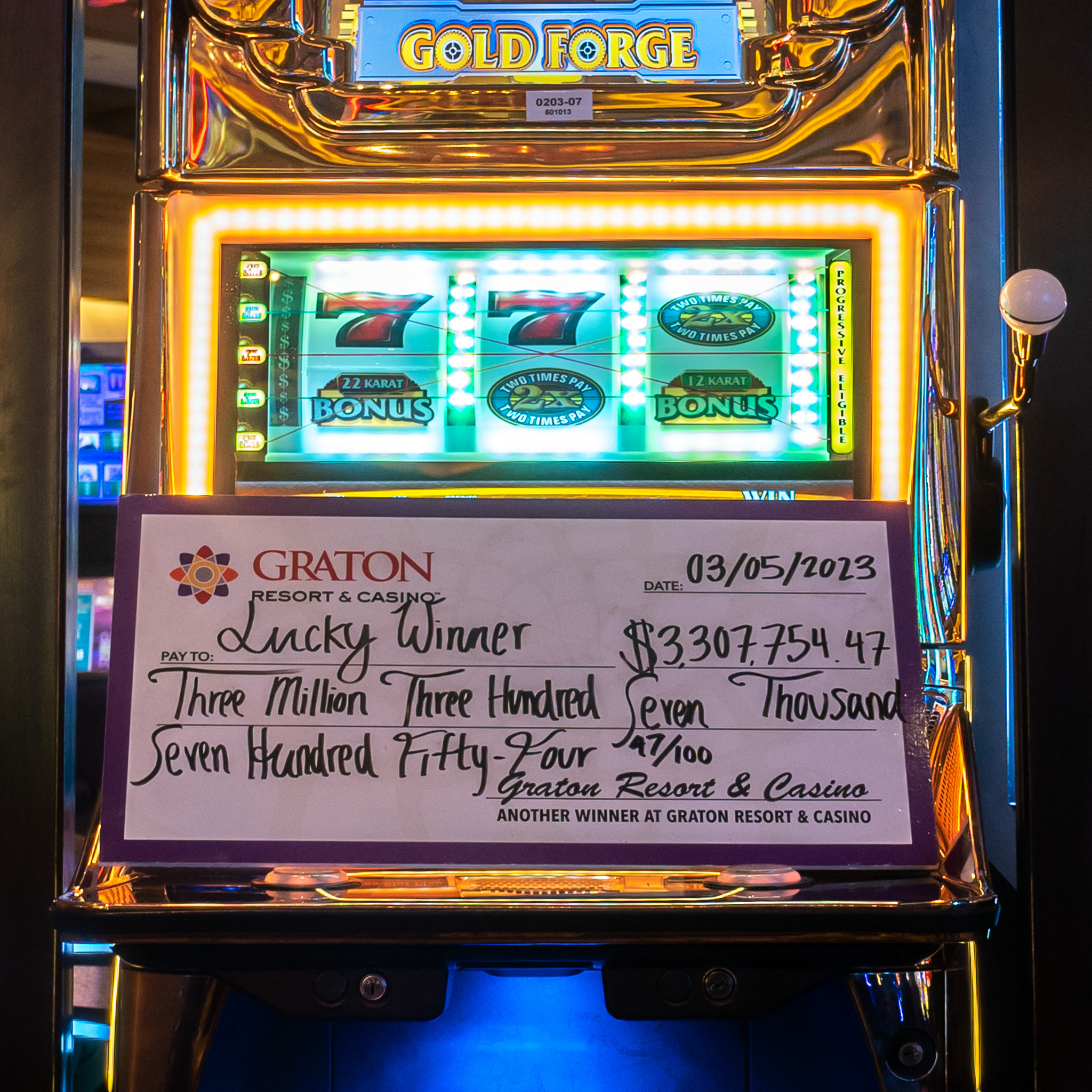 Graton Resort & Casino on Twitter "🔔MULTIMILLION HIT🔔 Congratulations to Graton's latest large