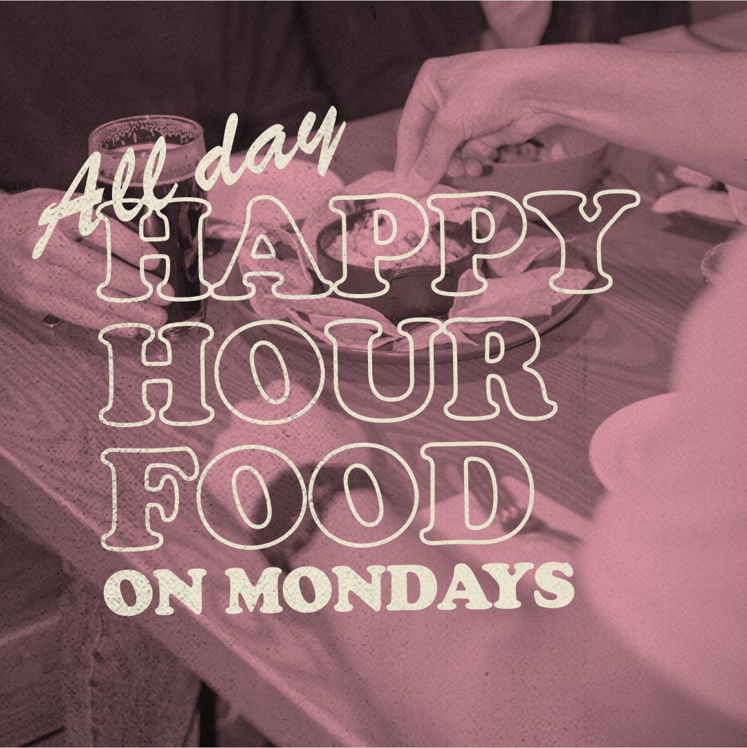 Happy hour, but make it all day long. 😉 Did you know that every Monday, we have all-day happy hour food at all Vancouver locations? Yep, you read that right. See our happy hour menus per location: bit.ly/3J918ya We'll see you soon!