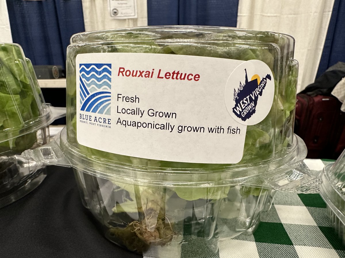 WVDeptofAg's tweet photo. We love to see our #WVGrown members showing off their stickers! If you see one of these, you know that product was grown/produced right here in West Virginia! #BuyLocal #SupportWV https://t.co/VlgQdZJJUj