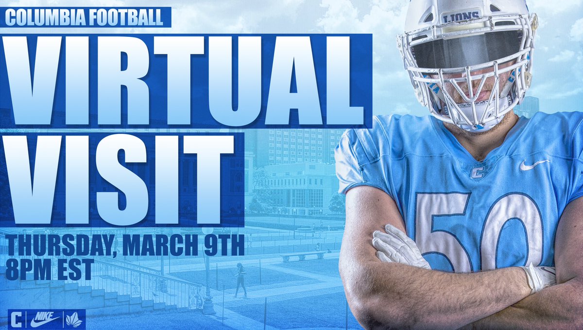 danny_platt28's tweet photo. Thanks for the invite @CoachJonMc. Excited to learn about Columbia’s great program! @Coach_Fab @CULionsFB @CoachGaston_ https://t.co/4xqNSSknaZ