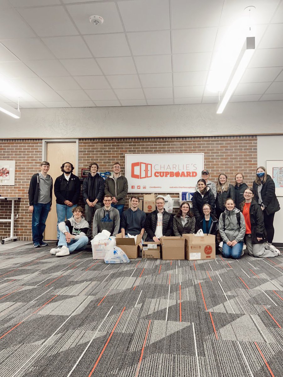 A huge thank you to Beta Alpha Psi for their annual food drive donations to the Cupboard! They donated over 400 items! We are so grateful for their hard work and continued support towards Charlie’s Cupboard.