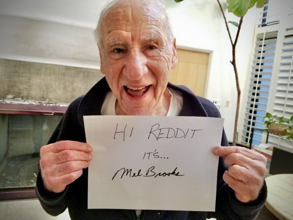 Hi <a href="/Reddit/">Reddit, Inc.</a> - it’s Mel Brooks, ask me anything! redd.it/11kiq4s