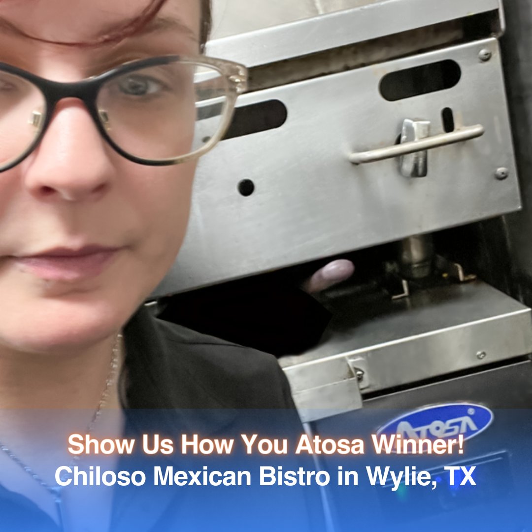 Congratulations to our January winners in our Show Us How You Atosa Giveaway! Be sure to stay tuned for our last round of winners, to be announced shortly!

#showushowyouatosa #atosa #atosausa #cookingequipment #kitchenequipment #restaurantequipment