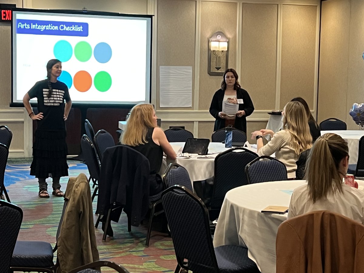 CTLonline's tweet photo. Our very own @ashley_perkins presented at the KAGE (Kentucky Association for Gifted Education) on how to use #ArtfulReading to promote “From STEM to STEAM: An Arts-Integrated Approach to Teaching and Learning." https://t.co/eLaRkvSS8x