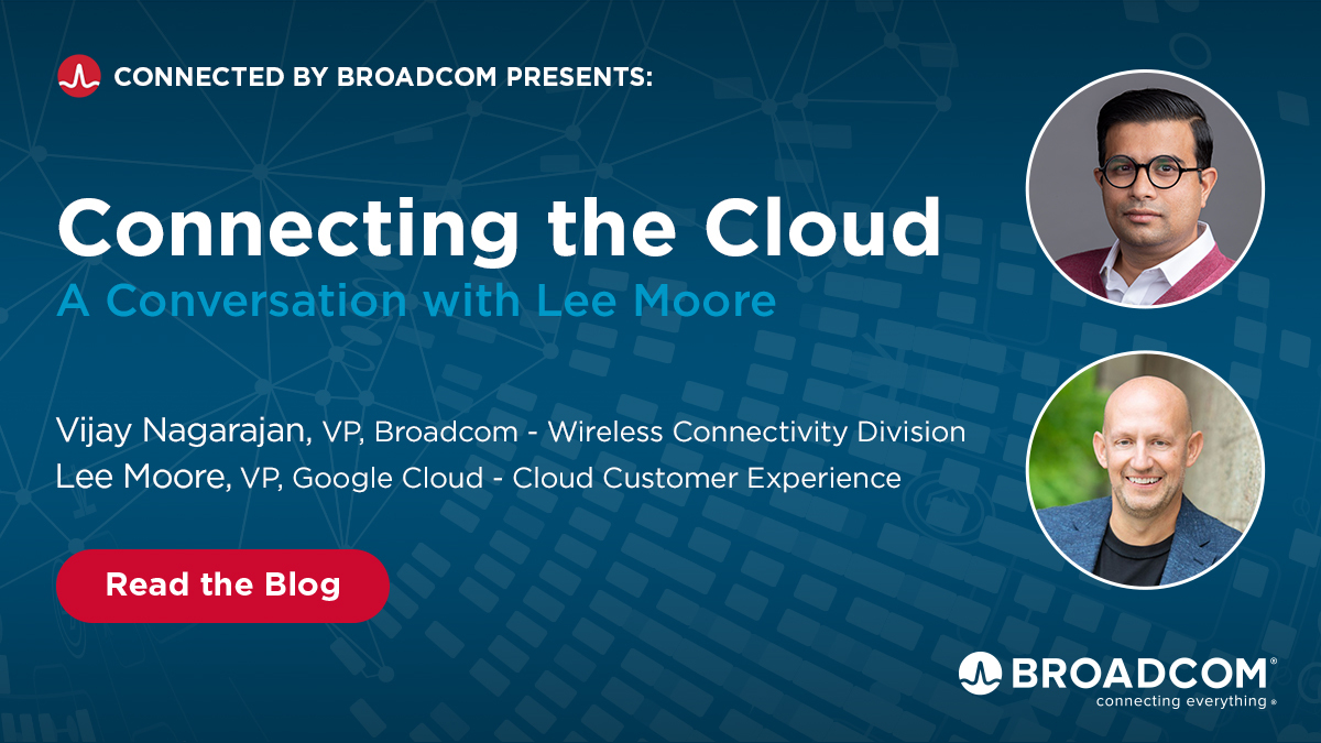 In our ever-connected world, few companies play as central a role as our partner, @GoogleCloud. In the latest edition of #ConnectedByBroadcom, we spoke with Lee Moore, who oversees Customer Experience, about #innovation, our unique partnership, and more: bit.ly/41SjWJt