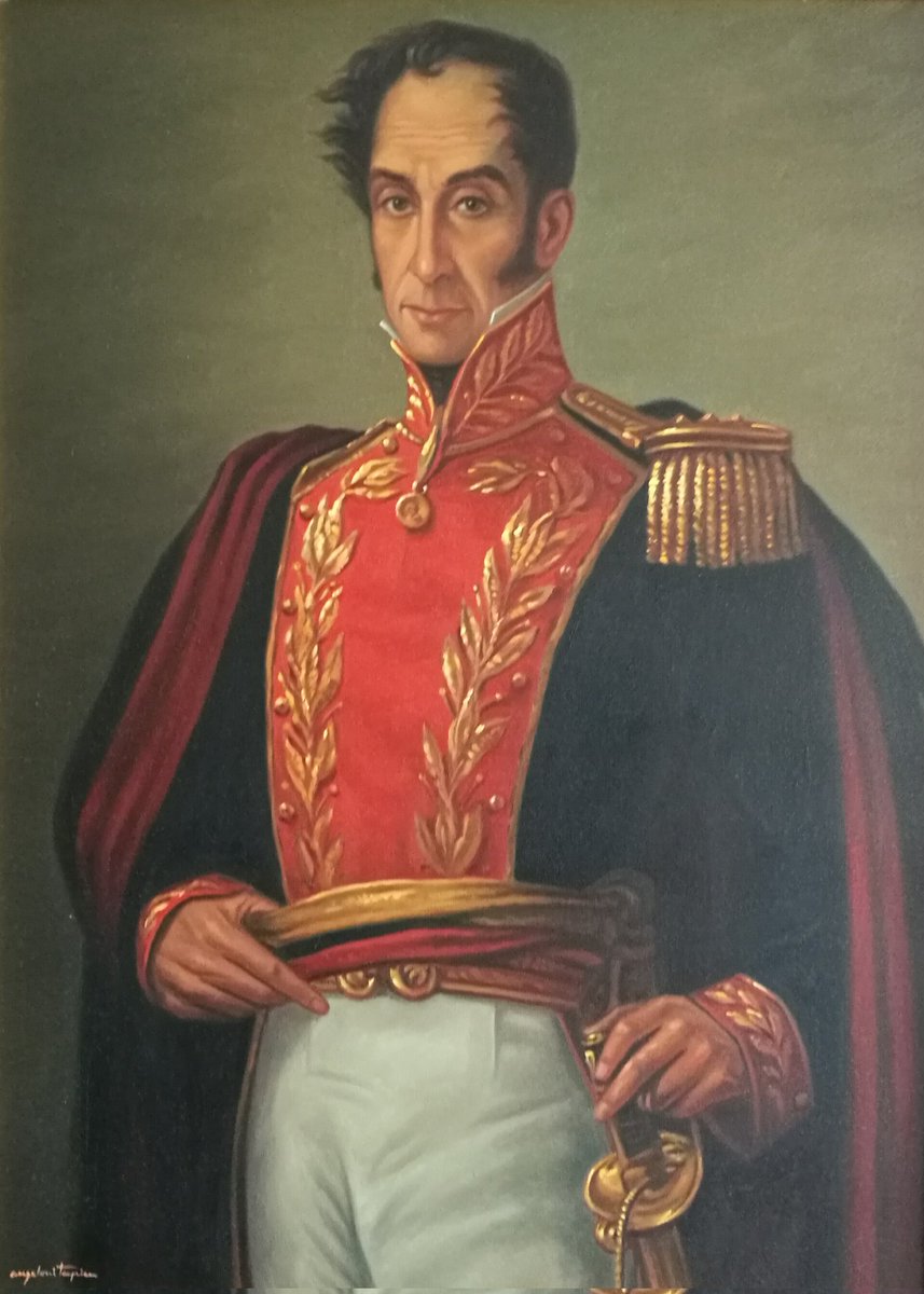 LaHistoria200's tweet photo. Simón Bolívar a José Antonio Páez, 6 de marzo de 1826:

“Yo no soy Napoleón ni quiero serlo; tampoco quiero imitar a César; aun menos a Iturbide. Tales ejemplos me parecen indignos de mi gloria. El título de Libertador es superior a todos los que ha recibido el orgullo humano. https://t.co/QT4jez1q99
