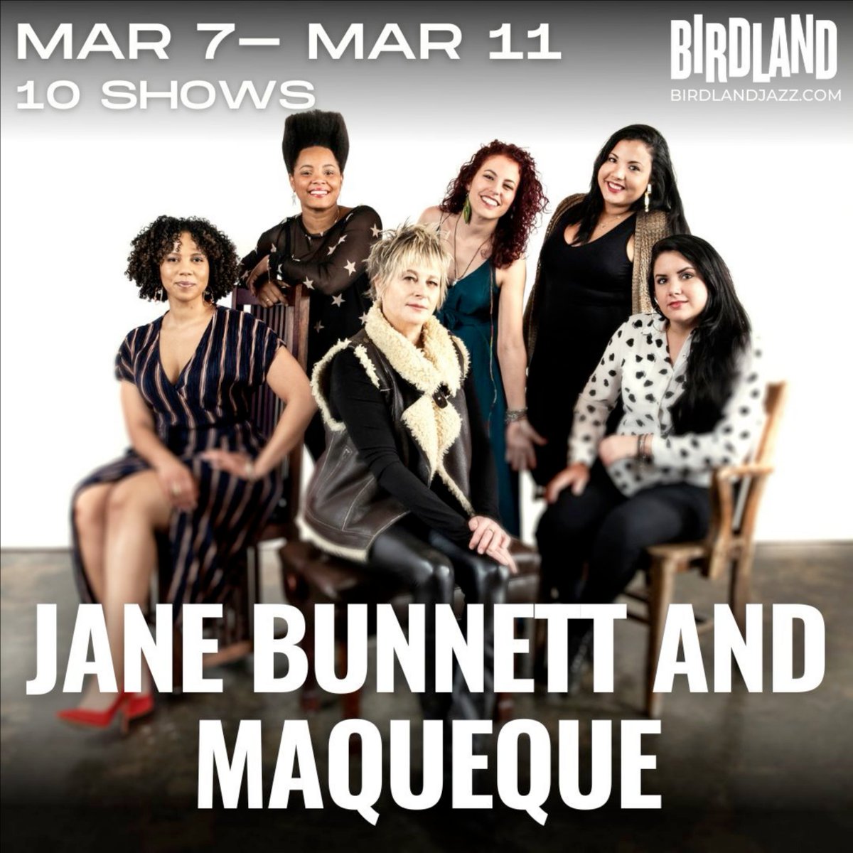 Latin Jazz Network (@latinjazznet) on Twitter photo Hello New York! PLAYING WITH FIRE
You have 10 chances to see Jane Bunnett and Maqueque at Birdland this week!
TUESDAY, March 7 to SATURDAY, March 11
Tickets at birdlandjazz.com
<a href="/bunnettjane/">Jane Bunnett</a> Hello New York! PLAYING WITH FIRE
You have 10 chances to see Jane Bunnett and Maqueque at Birdland this week!
TUESDAY, March 7 to SATURDAY, March 11
Tickets at birdlandjazz.com
<a href="/bunnettjane/">Jane Bunnett</a>