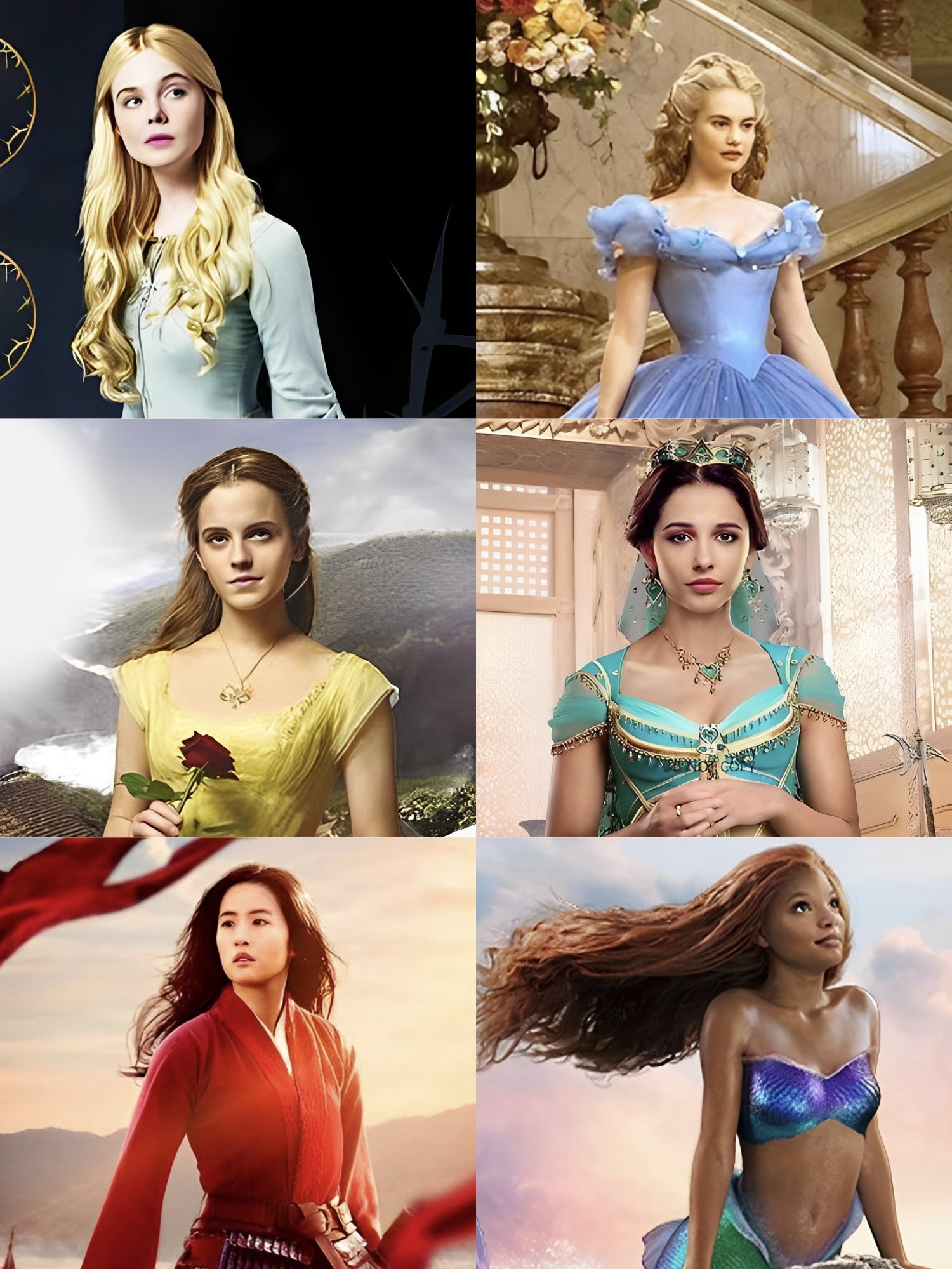 Disney Princess Facts on X: Our live-action Disney Princesses.   / X