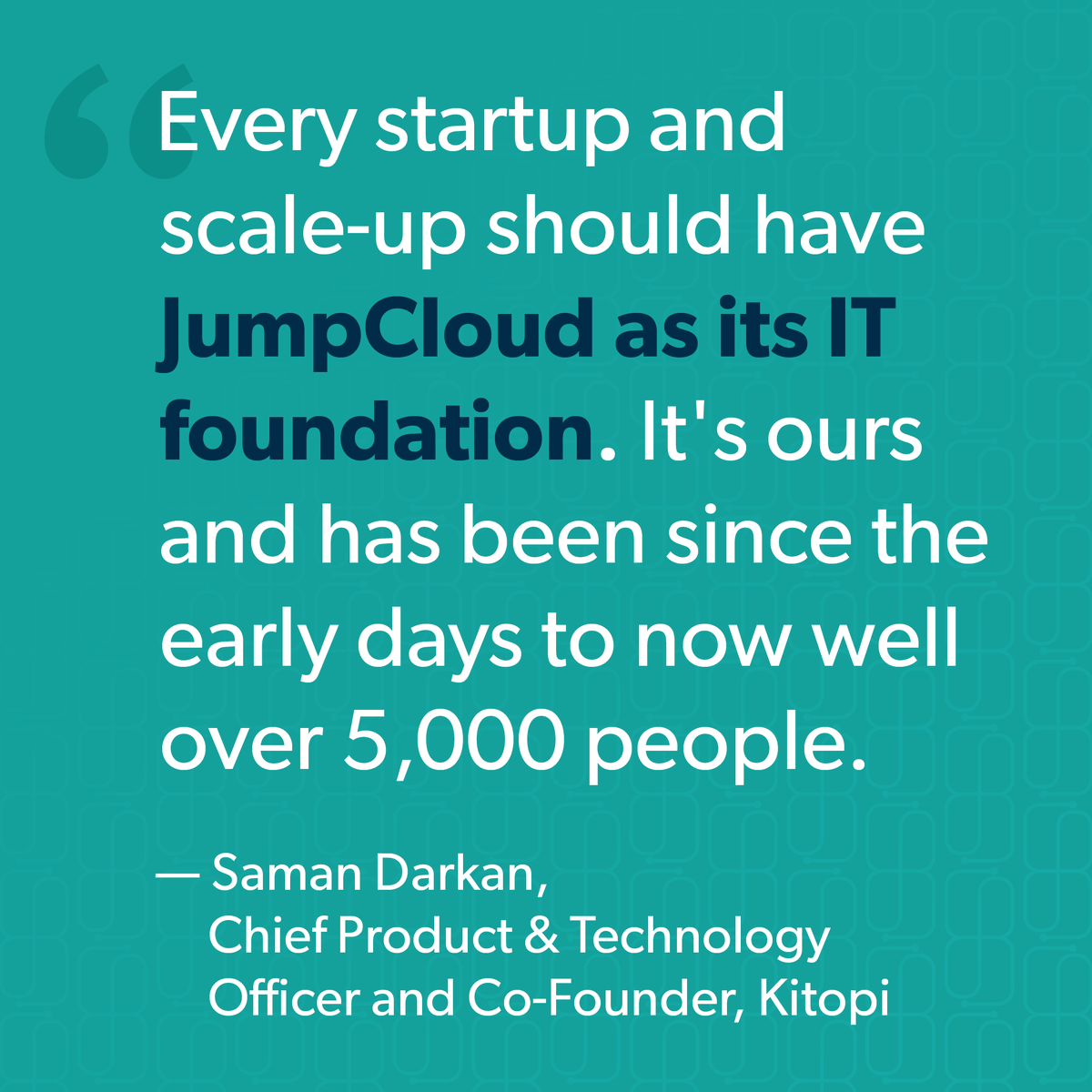 JumpCloud's tweet photo. Praise like this is why we love to #MakeWorkHappen! ๐ https://t.co/l9ibPG4FKA