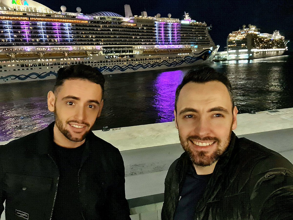 Richard and Adam (@richardandadam) on Twitter photo What a response from our first show on Azura! Great view of the dock here in Madeira! π’ πΆ
<a href="/pandocruises/">P&O Cruises</a>
#madeira #azura #pandocruises #ovations #Wow What a response from our first show on Azura! Great view of the dock here in Madeira! π’ πΆ
<a href="/pandocruises/">P&O Cruises</a>
#madeira #azura #pandocruises #ovations #Wow