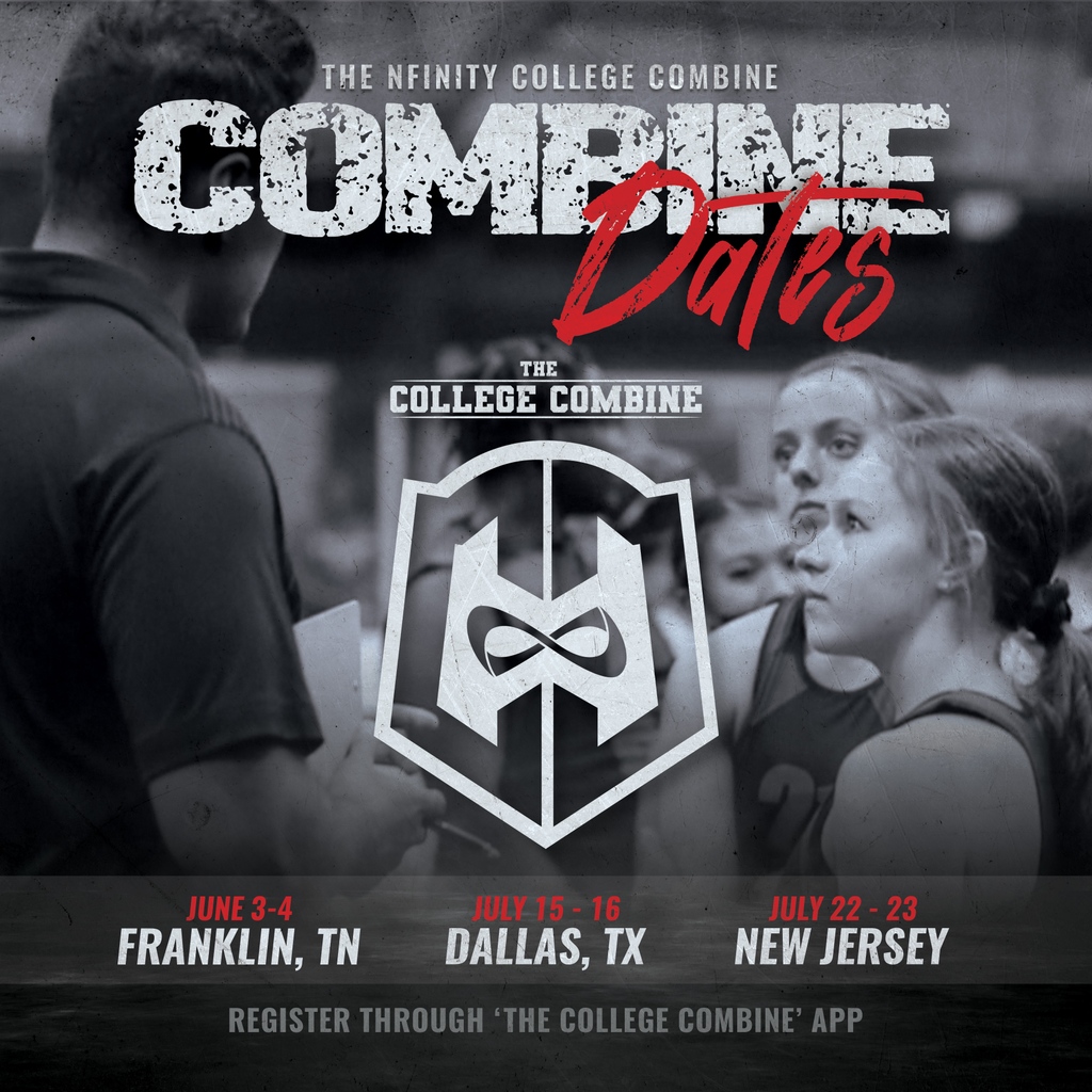 Nfinity's tweet photo. Registration for THE COLLEGE COMBINE is now open on 'The College Combine' App‼️👀 Continue your legacy and get recruited by excellent colleges all over the country! 🔥 

#thecollegecombine #getrecruited #continueyourlegacy #collegecheer #collegecheerleading https://t.co/KmmwUtVgIp