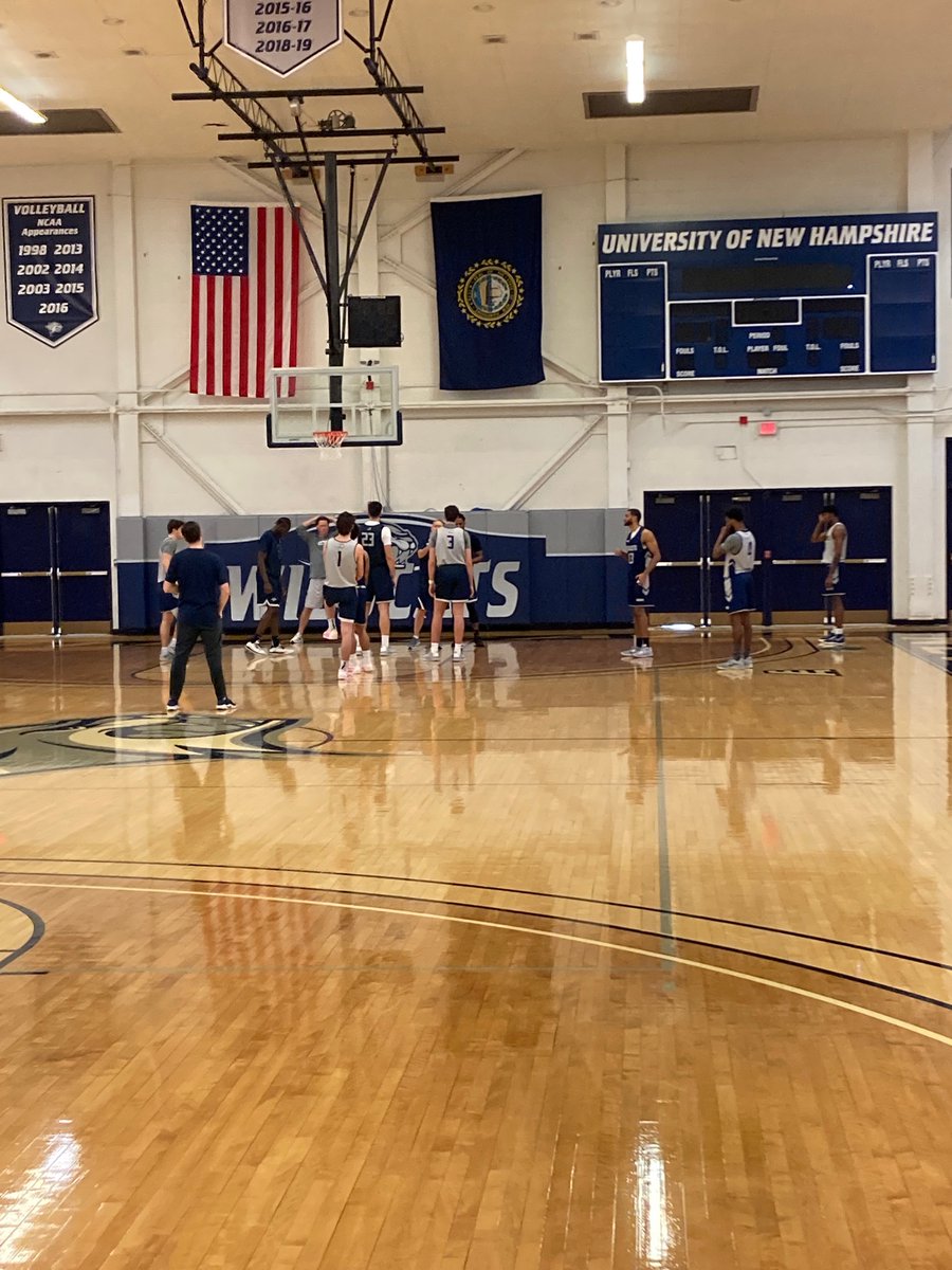 WMUR Sports on Twitter "Checking out UNH men’s basketball…the Wildcats