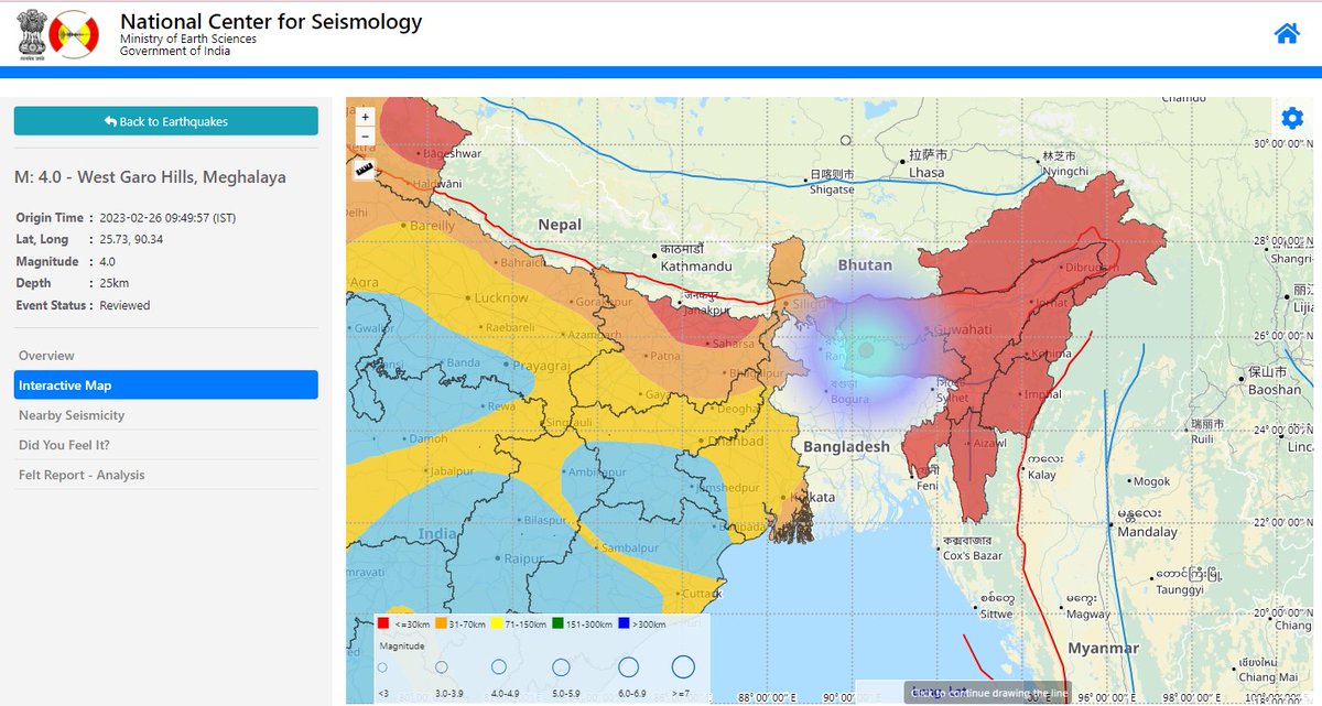 A Preliminary Report of Low Atmospheric Ion frequency anomaly before the 4.0M Earthquake: Low Atmospheric Ion Signal anomaly record in Air ion monitoring station before the 4.0M Meghalaya-India #earthquake #earthquaketurkey #EarthquakePH