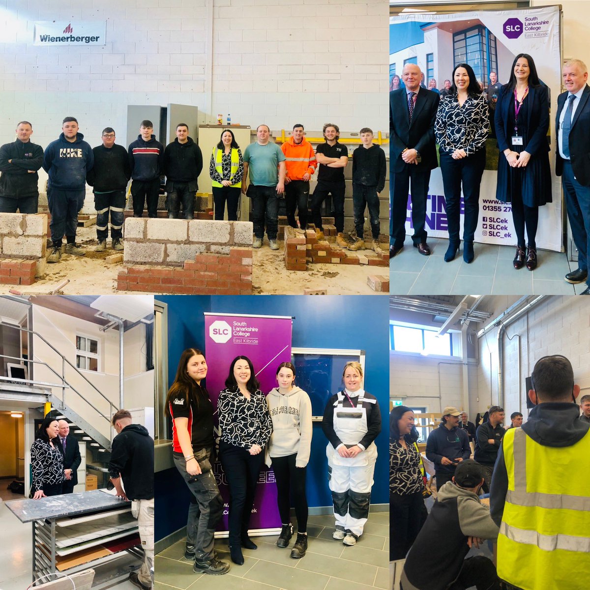 Celebrating #ScottishApprenticeshipWeek with an impressive visit to South Lanarkshire College.

As Convenor of the Cross-Party Group on Construction, I’ll be taking positive news back to <a href="/scotparl/">Scottish Parliament</a> and reinforcing why it’s vital <a href="/scotgov/">Scottish Government</a> continues to invest in colleges and skills.