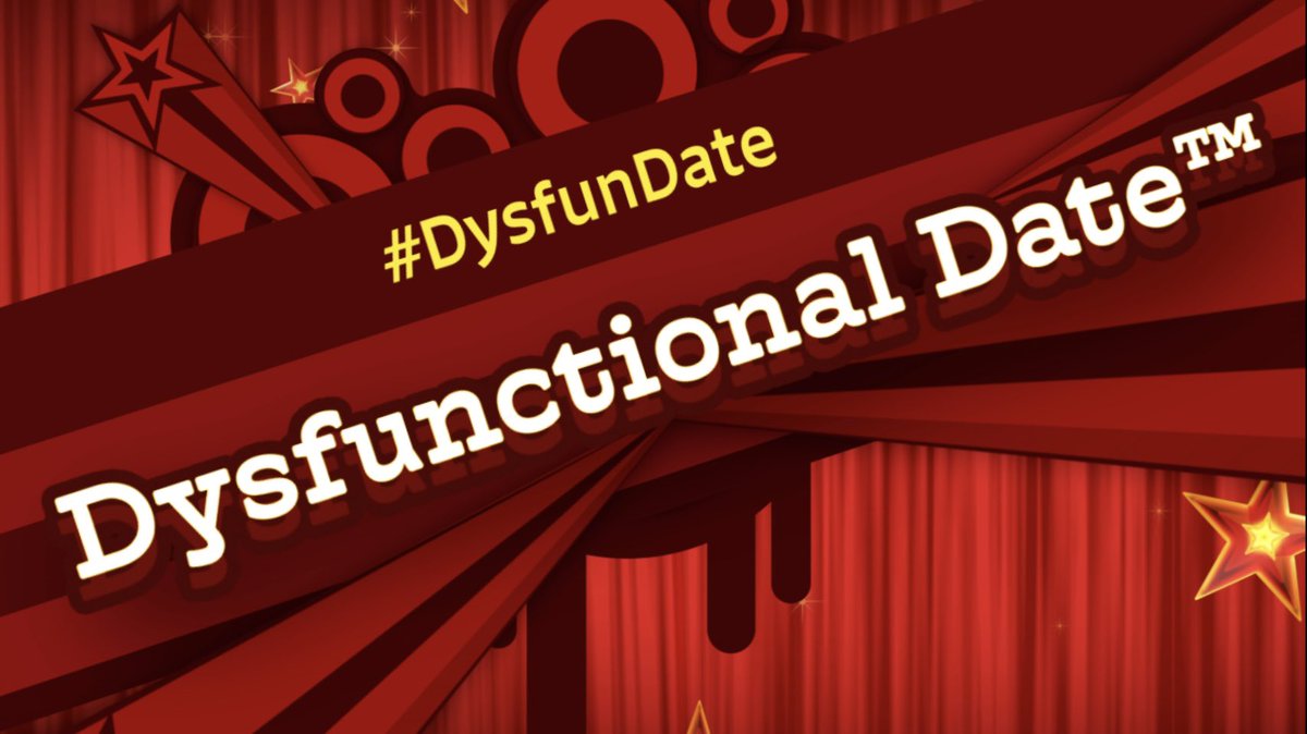 Welcome to Dysfunctional Date! #DysfunDate

Hosted by Ayo &amp; <a href="/MsTeeTalk/">Tiana 🎤🦋</a>!

Featuring <a href="/ShezusChrist/">v.0 💕</a>, <a href="/tone_lako88/">Salako, Tony</a>, <a href="/ThisNiggaBacon/">Bic Bastardly Bacon 🥓</a>, &amp; More!

Thursday, April 6th at Absurd Conclave

• Doors open at 7 PM
• Comedy Special at 7:30 PM
• Show starts at 8 PM

🎟: bit.ly/34SjtOO