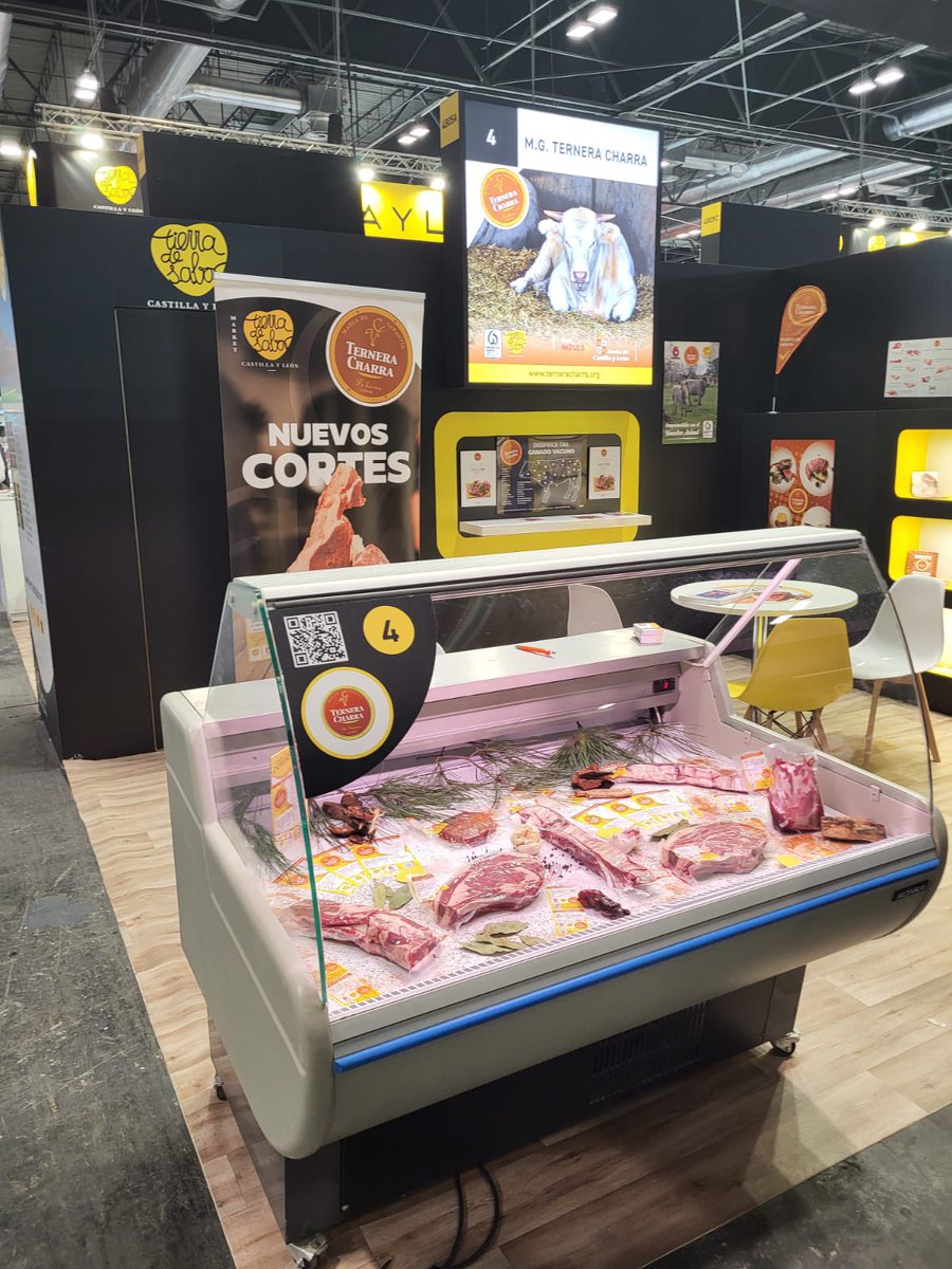 TerneraCharra's tweet photo. Un año mas en @MeatAttraction junto a @tierradesabor os esperamos #stand4 en con nuestras mejores #carnes ☺️ https://t.co/JCzgdAM3st