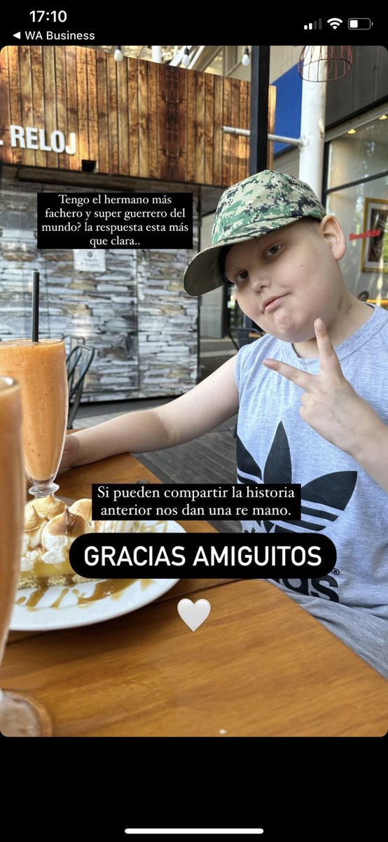 Buenas buenas me ayudan difundiendo? Por favor 🙏🏻💙 súper Nahuel nos necesita lo más rápido posible ✨🙌🏻 #todospornahuel💙
