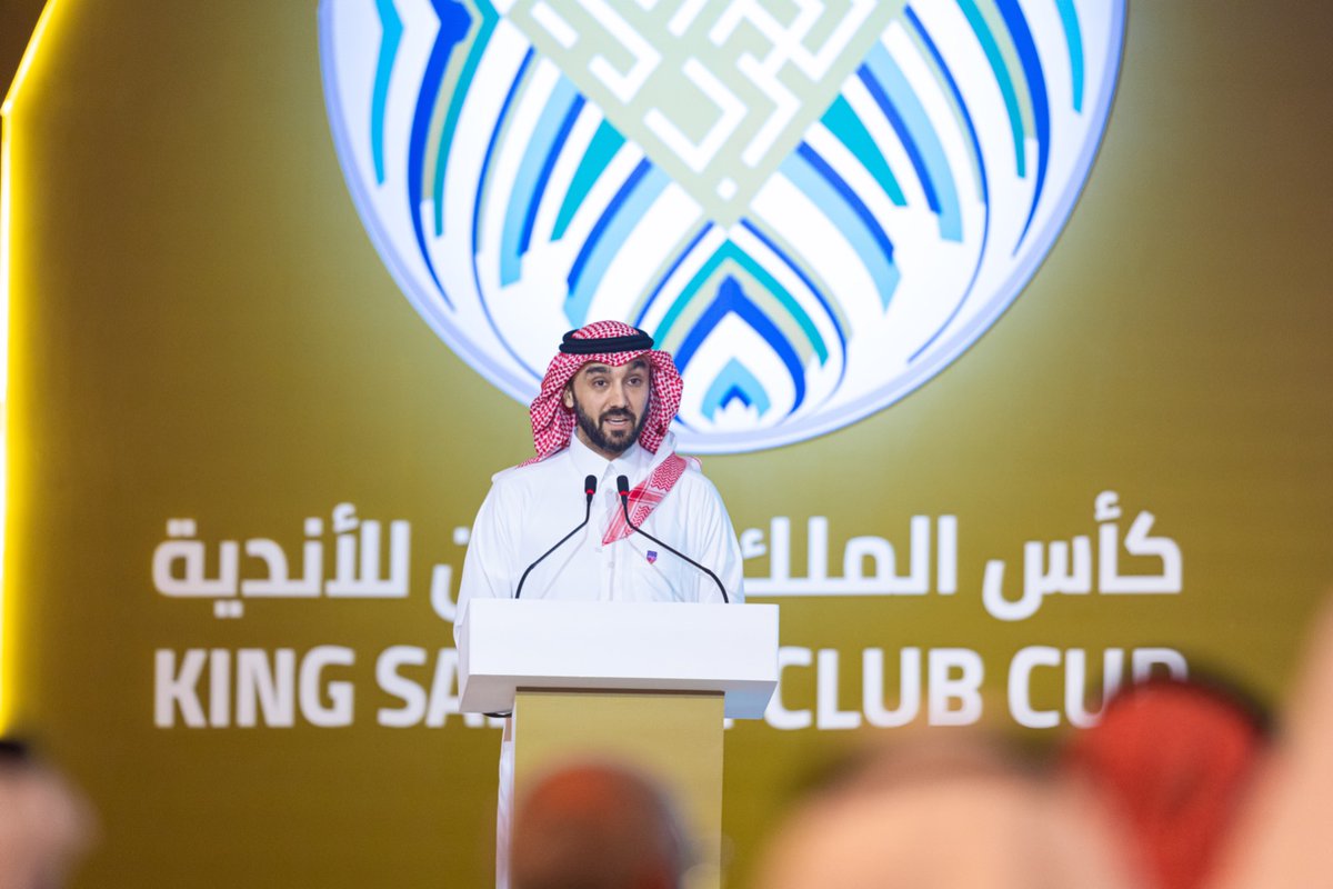 mosgovsa's tweet photo. 🎙️ سمو الأمير عبدالعزيز بن تركي الفيصل : 
"أشكر بكل التقدير سمو سيدي ولي العهد -حفظه الله- على ما نجده من دعمٍ واهتمام، منحنا كل فرص النجاح". https://t.co/G3P5wGFrws