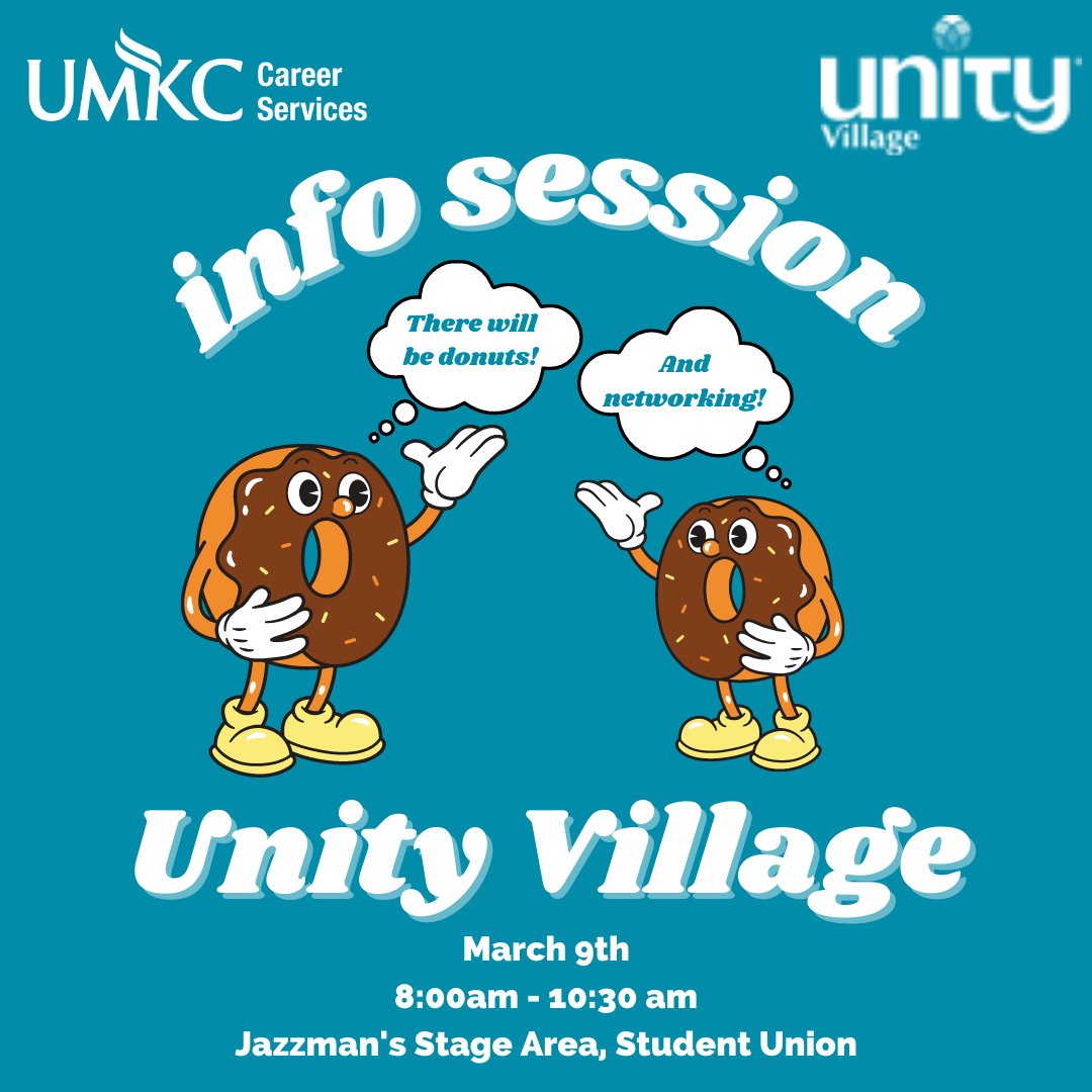 This week is full of info sessions and networking events for all of our students! Swipe to see what’s going on this week and visit umkc.joinhandshake.com to register 😎✨