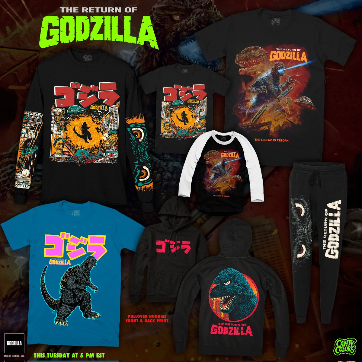 Kaiju News Outlet on Twitter "A new THE RETURN OF GODZILLA collection