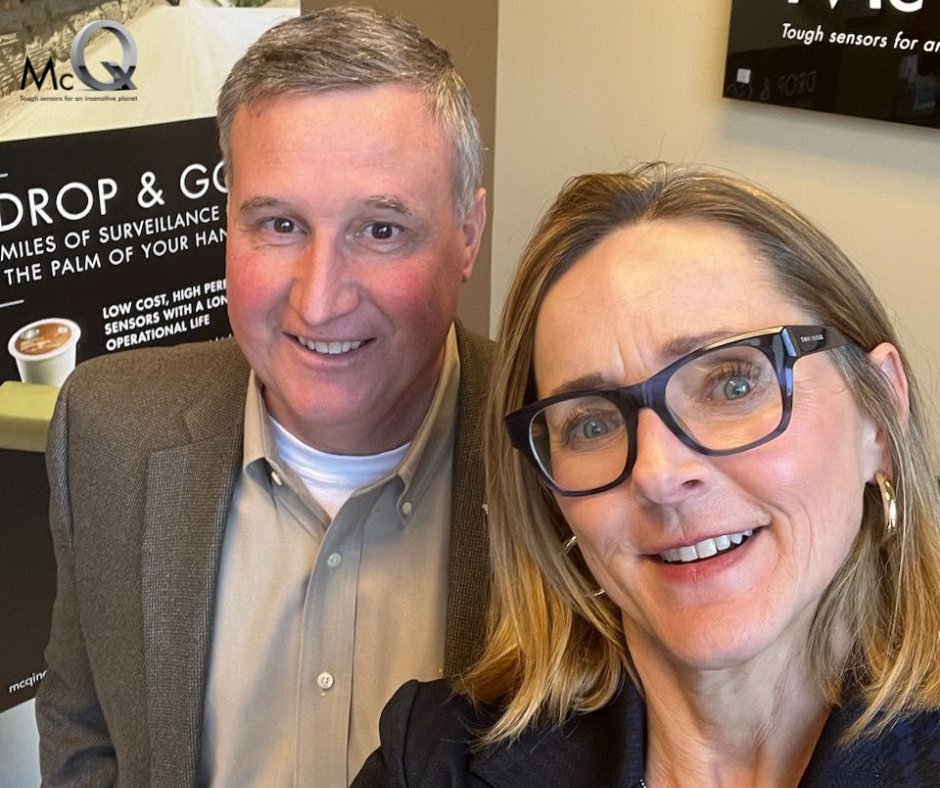 Our very own @KarenLindsey hosted Mr. Kirby Watson, Director of Government Solutions from <a href="/IridiumComm/">Iridium</a> at the McQ headquarters in Fredericksburg, VA. McQ has been a trusted Iridium partner for over 20 years!

#McQ #security #communications #surveillance #Iridium