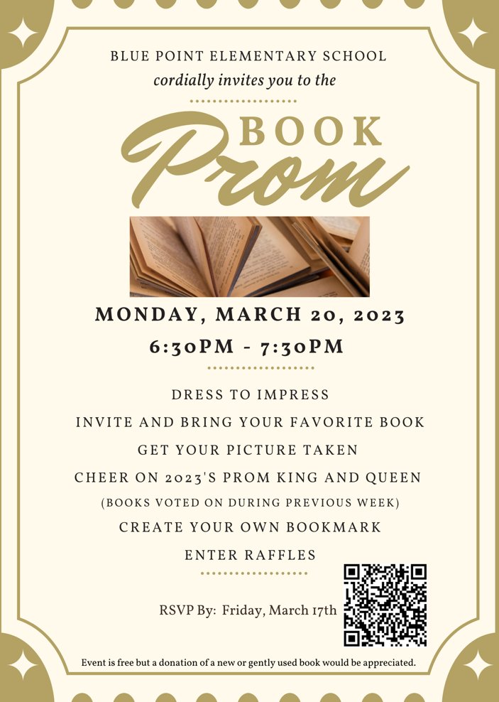 BPESchool's tweet photo. BPE's Book Prom is coming up and we couldn't be more excited!  To get everyone else as excited, we'll be showing off our very own prom pictures so stay tuned... sign up here:  https://t.co/TW571O0K5Y https://t.co/bBqUtL0m4M