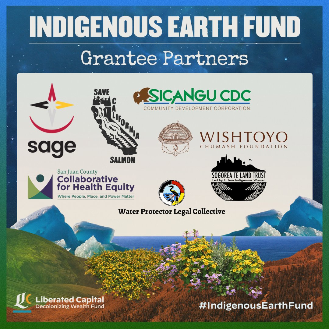 It’s time to center Indigenous wisdom and leadership in #ClimateChange and #Conservation! All brilliant awardees will receive funding to support campaigning and work that protects and defends Mother Earth.

#IndigenousEarthFund #decolonizingwealth  #climate #conservation