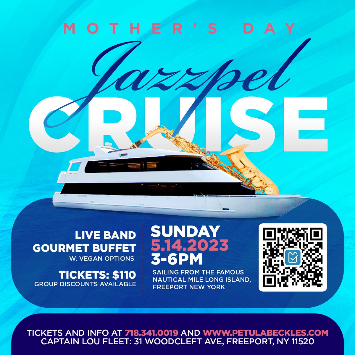 PetulaBeckles's tweet photo. Treat that special lady in your life this Mother's day! Use code "MOTHER" for $10 off ticket price. https://t.co/rSNuWTHHhM https://t.co/bqTzMTKtfi