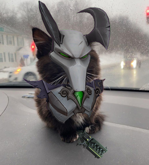 elaginlol's tweet photo. The Real Neko Androxus🐱💀
#PaladinsArt #paladinsfanart #Androxus https://t.co/MeiEDcEjsK