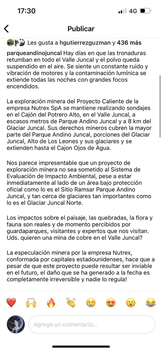 #fueranutrex Del Valle juncal #parqueandinojuncal @MMAChile dejen de permitir que se siga destruyendo nuestra naturaleza #altodelosleones #cajonojosdeagua
#glaciares