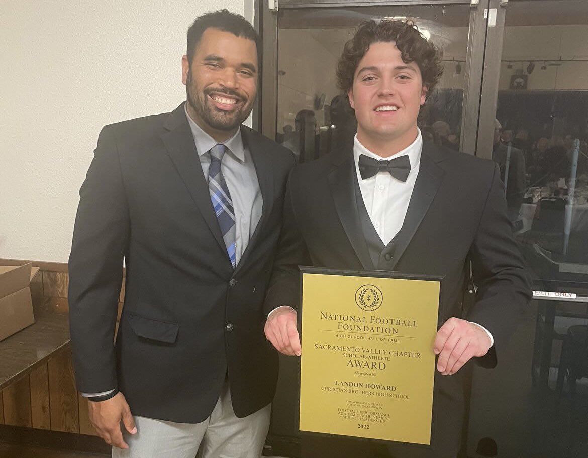 Christian Brothers Football (@brothersvarsity) on Twitter photo Congratulations to Landon Howard ‘23 for being inducted in this year’s National Football Foundation Scholar-Athlete class! Very well deserved! #GoFalcons <a href="/howard_lando/">Landon Howard</a> <a href="/BrothersHS/">Christian Brothers</a> <a href="/KBFTsports/">Christian Brothers Athletics</a> Congratulations to Landon Howard ‘23 for being inducted in this year’s National Football Foundation Scholar-Athlete class! Very well deserved! #GoFalcons <a href="/howard_lando/">Landon Howard</a> <a href="/BrothersHS/">Christian Brothers</a> <a href="/KBFTsports/">Christian Brothers Athletics</a>