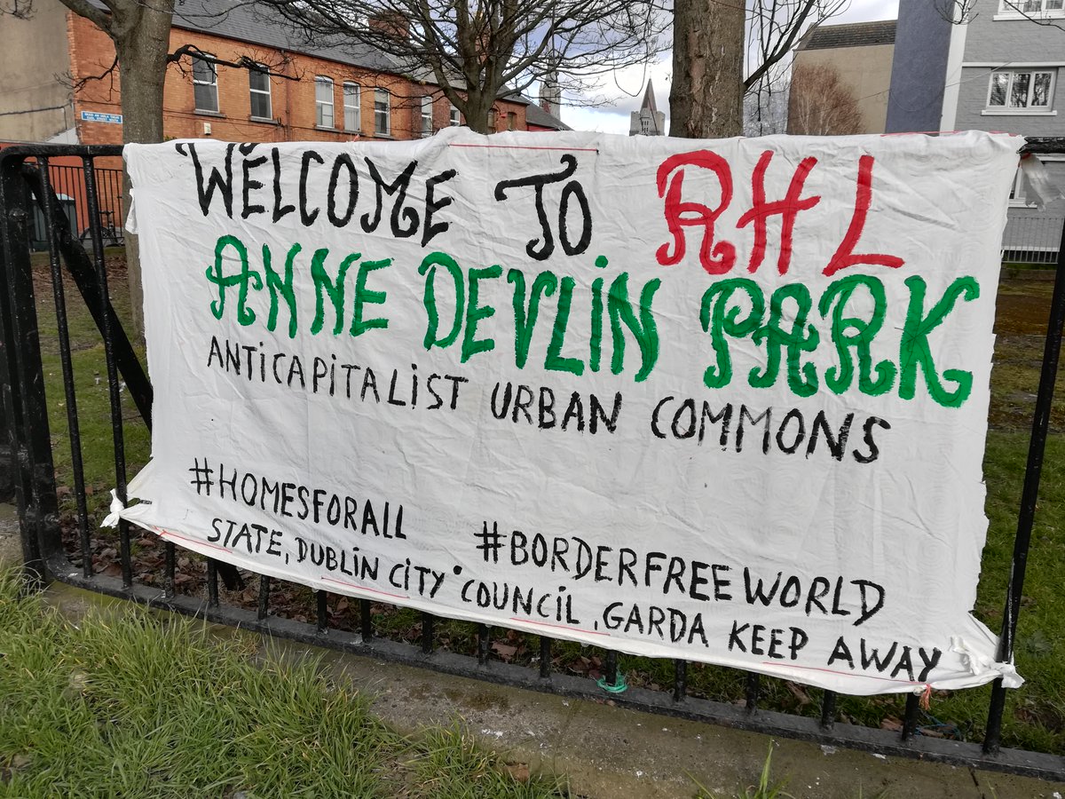 RHLSchoolStreet's tweet photo. Another sunny Sunday afternoon in Anne Devlin Park on this first weekend of March ๐ #homesforall #borderfreeworld https://t.co/Ntf1mMjgcb