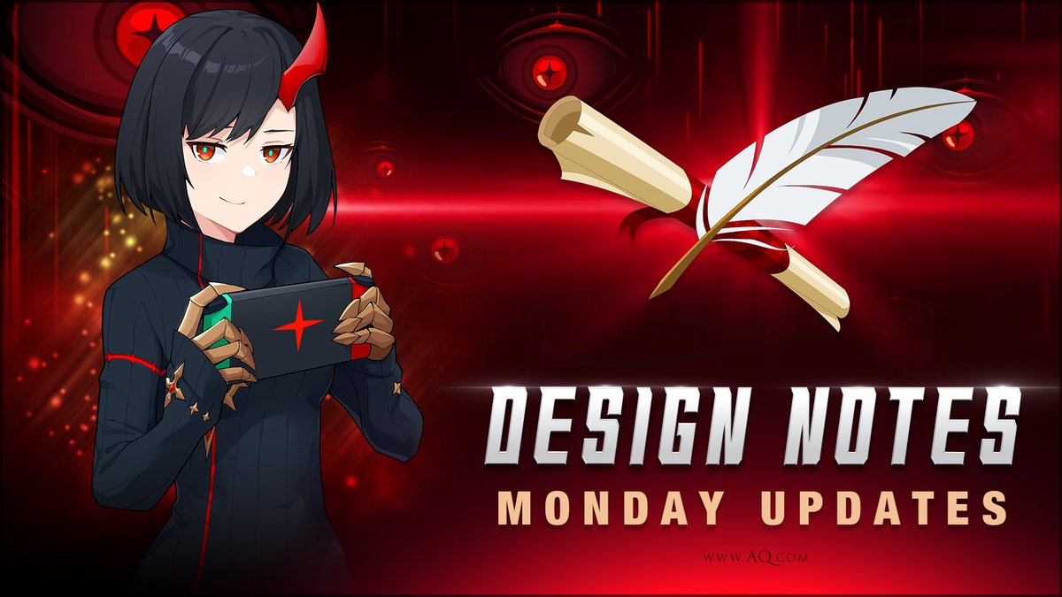 Monday's Roundup Design Notes post is live! Today's post: recent bug fixes, AQW:Infinity + Artix go to PAX East, art sneak peek, NPC dialogue updates, Good gear request, and more! Read on to get all the latest news on updates, fixes, and sneak peeks at aq.com/gamedesignnote…