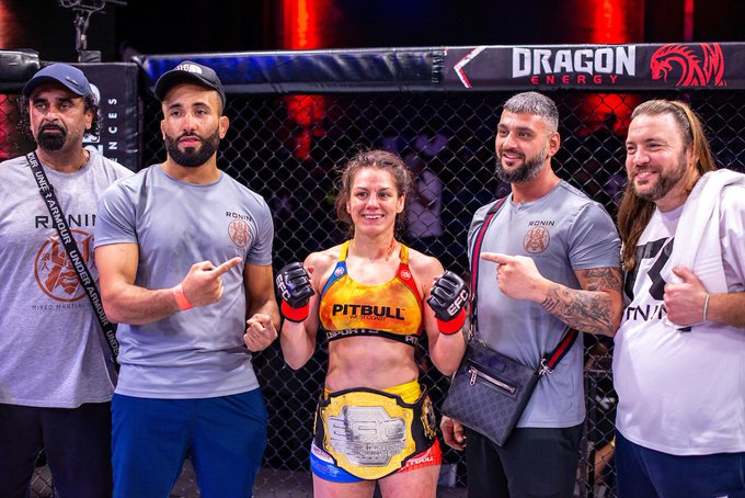 1 pic. Representing Ronin MMA Gym Birmingham . 
Could not thank enough to my coaches that helped me out