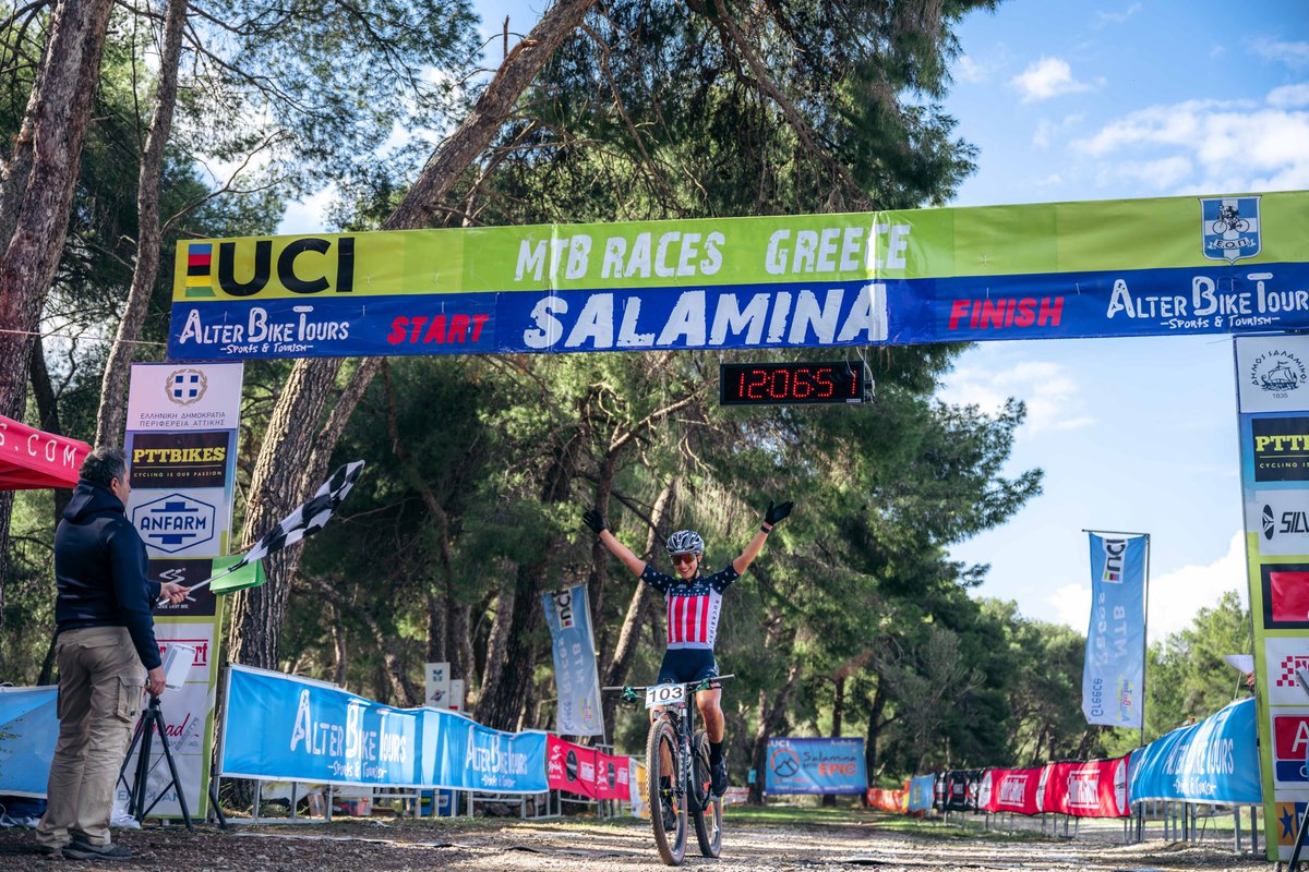 Congrats <a href="/BlunkSavilia/">Savilia Blunk</a> who won the Salamina UCI Serie