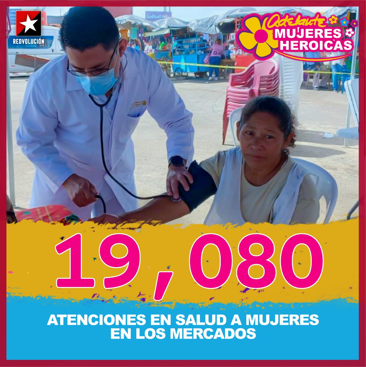 la_moralimpia's tweet photo. #AdelanteMujeresHeroicas 
Atenciones en salud, Avances Campaña Nacional “Mujeres Saludables” que desarrolla el Gobierno de #Nicaragua @WinstonJJ7 @MINIMNicaragua @corpav_m https://t.co/0obvw2R3hw