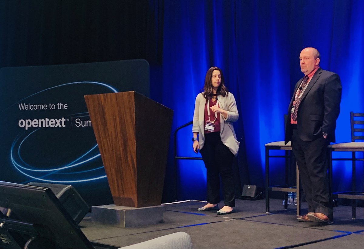 CheckRajul's tweet image. What an inspiring presentation by Booz Allen Hamilton during partner keynote 'Scaling Enterprise Content Management to NIH' at #OpenText Government Summit how they setup #NIAID Content Suite deployment for 20,000 users within 8 months to support rapid and changing needs at #NIH