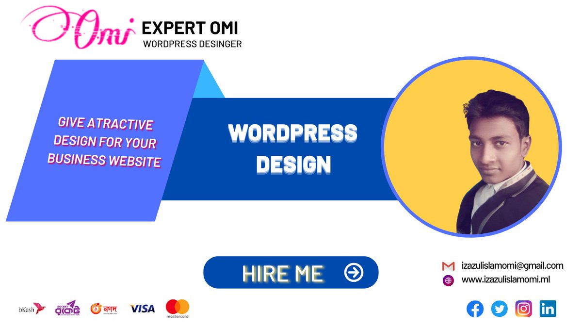 izazulislam_omi's tweet image. #izazulislamomi #Web_Design #wp_design #web_designer #freelancer #logo_design #logo_designer #banner_designer