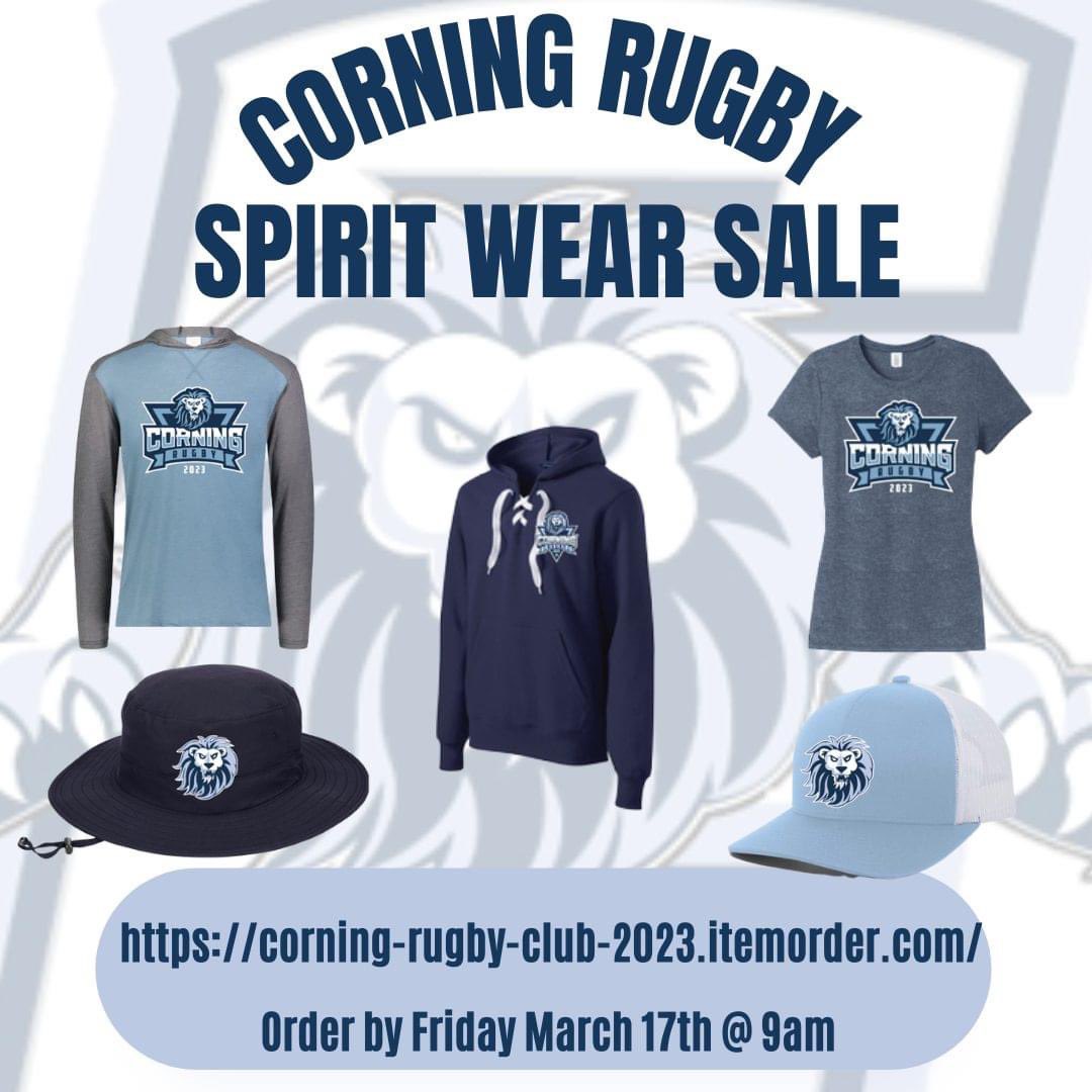 Corning Rugby Spirit Wear Sale

Orders due by Friday March 17th at 9am

corning-rugby-club-2023.itemorder.com
