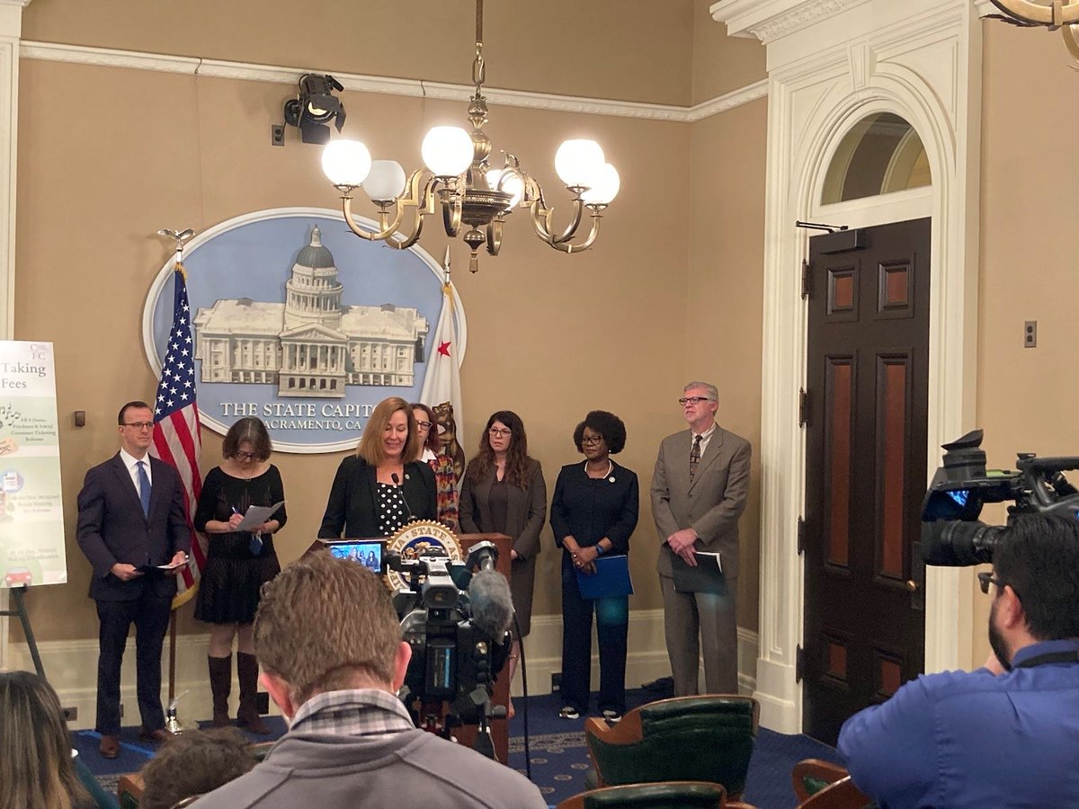 ASM_Irwin's tweet photo. This week is National Consumer Protection Week & I, along with a number of my colleagues, are standing up for Californians in proposing multiple bills directed at removing junk or hidden fees from being charged to consumers. #AB537 #SB611 #SB666 #AB1222 #AB8 #SB680 #SB478 #CALeg https://t.co/zuS7QQEaEK