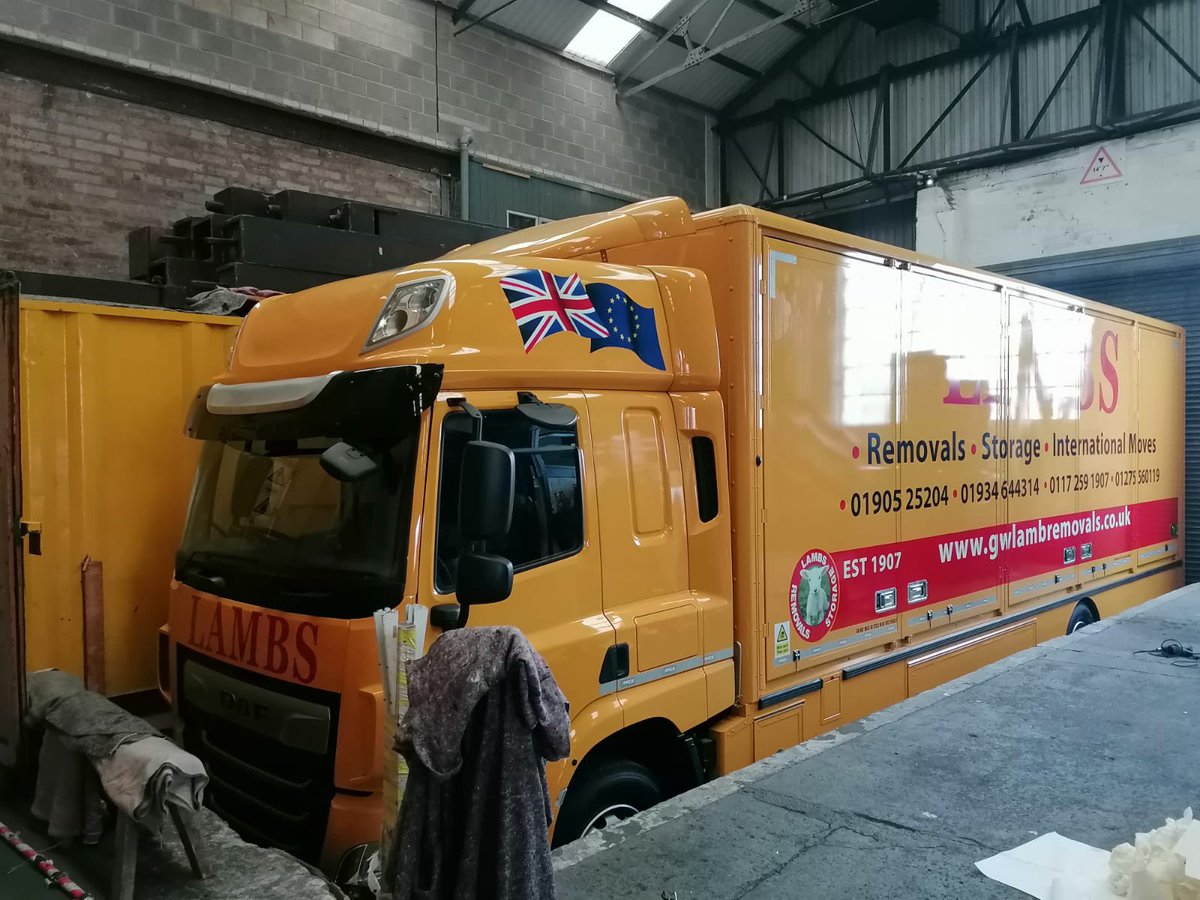 UDLimited's tweet photo. We can apply graphics to any vehicle!
Here’s one we did for our friends at lambs removals 🚚 #WorcestershireHour #display #vehicles #vehiclegraphics https://t.co/zDE6odwqgK