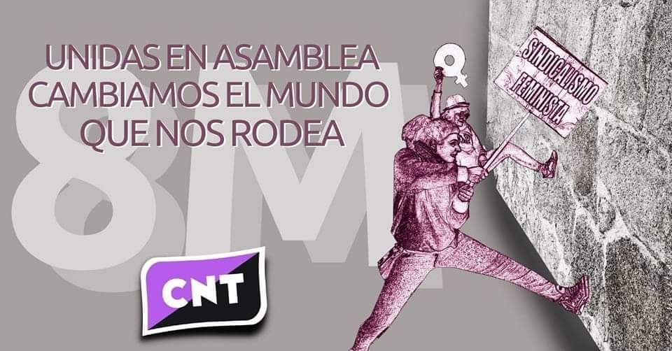 UNIDAS EN ASAMBLEA SOMOS: 
- Transformadoras de las organizaciones sindicales para que se destierre la imperante masculinización e impulsoras de la participación activa de las trabajadoras en el funcionamiento sindical.

#8M

Sigue leyendonos en 👇
m.facebook.com/story.php?stor…