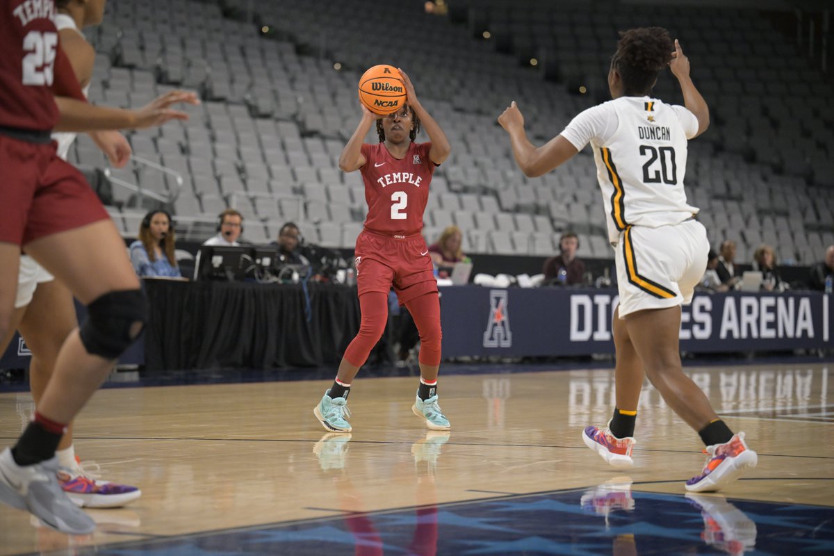 American_Conf's tweet photo. 22 points from @aleahnelson_ 👏

#AmericanHoops x @templewbb https://t.co/oKERadApiS