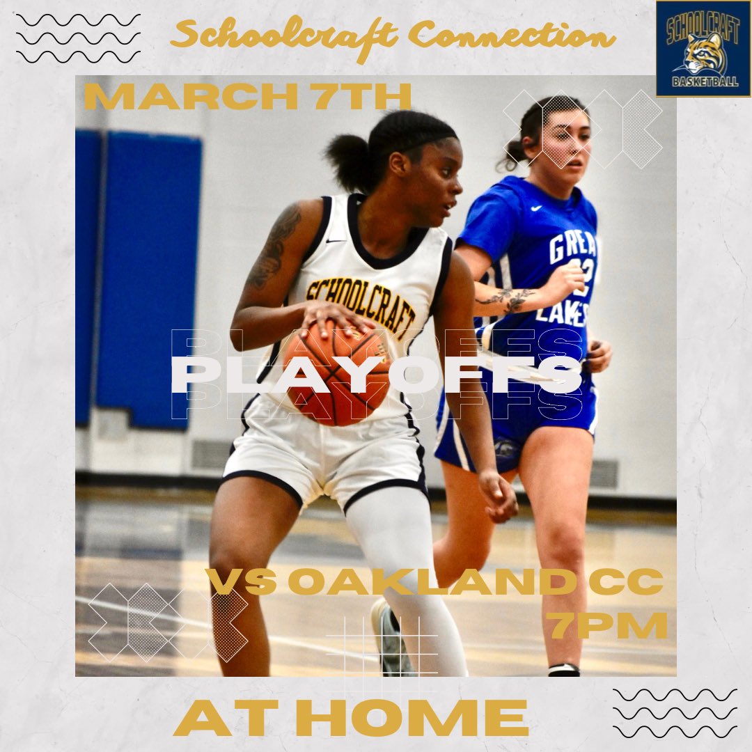 Playoff Bound! The Lady Ocelots finish the regular season 19-3. Playoffs start tomorrow vs Oakland CC. #njcaa #schoolcraft #CollegeBasketball
