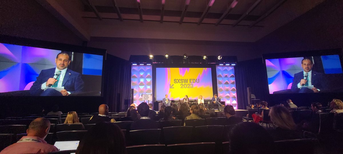 Karl Rectanus (he/him) (@karlrectanus) on Twitter photo Loving having #evidence be a key topic throughout #SXSWEDU ... Including leaders from across the market and <a href="/usedgov/">U.S. Department of Education</a>.
An event that was once considered a lot of sizzle is taking the meaty topics! Loving having #evidence be a key topic throughout #SXSWEDU ... Including leaders from across the market and <a href="/usedgov/">U.S. Department of Education</a>.
An event that was once considered a lot of sizzle is taking the meaty topics!